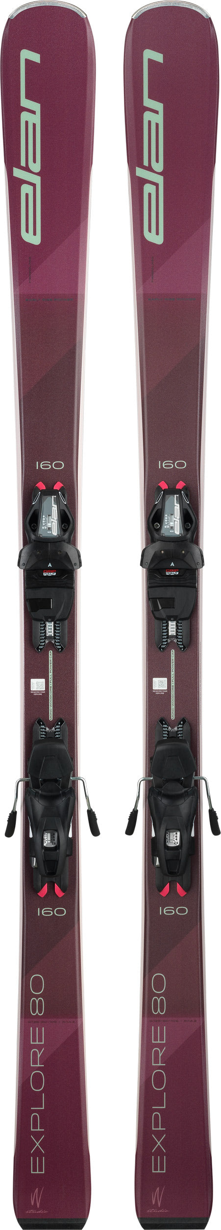 Elan Explore 80 W Ski + EL 9.0 GW Ski Binding - Womens 2024