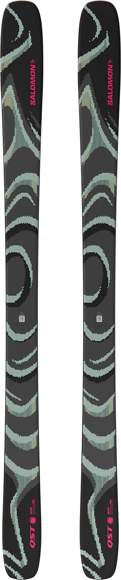 Salomon QST 100 Black Ski
