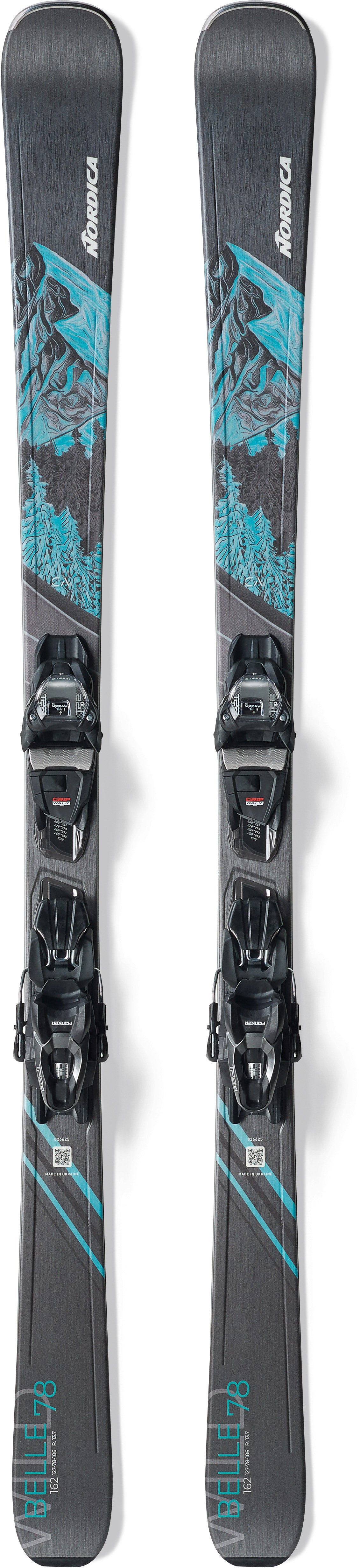 Nordica Wild Belle 78 Ski + TP2 Compact 10 Ski Binding