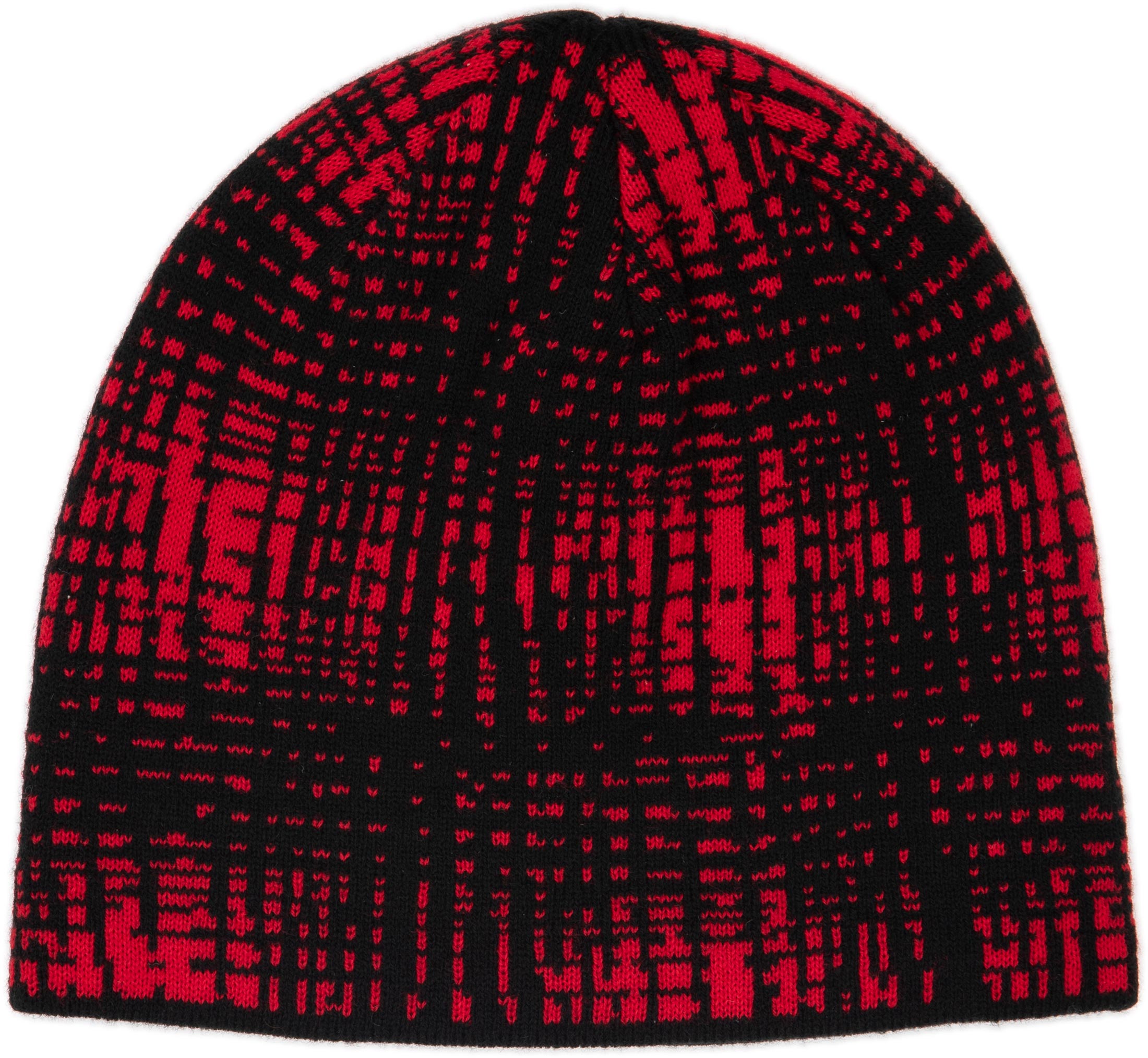 Corduroy Shadow Plaid Reversible Skully Beanie