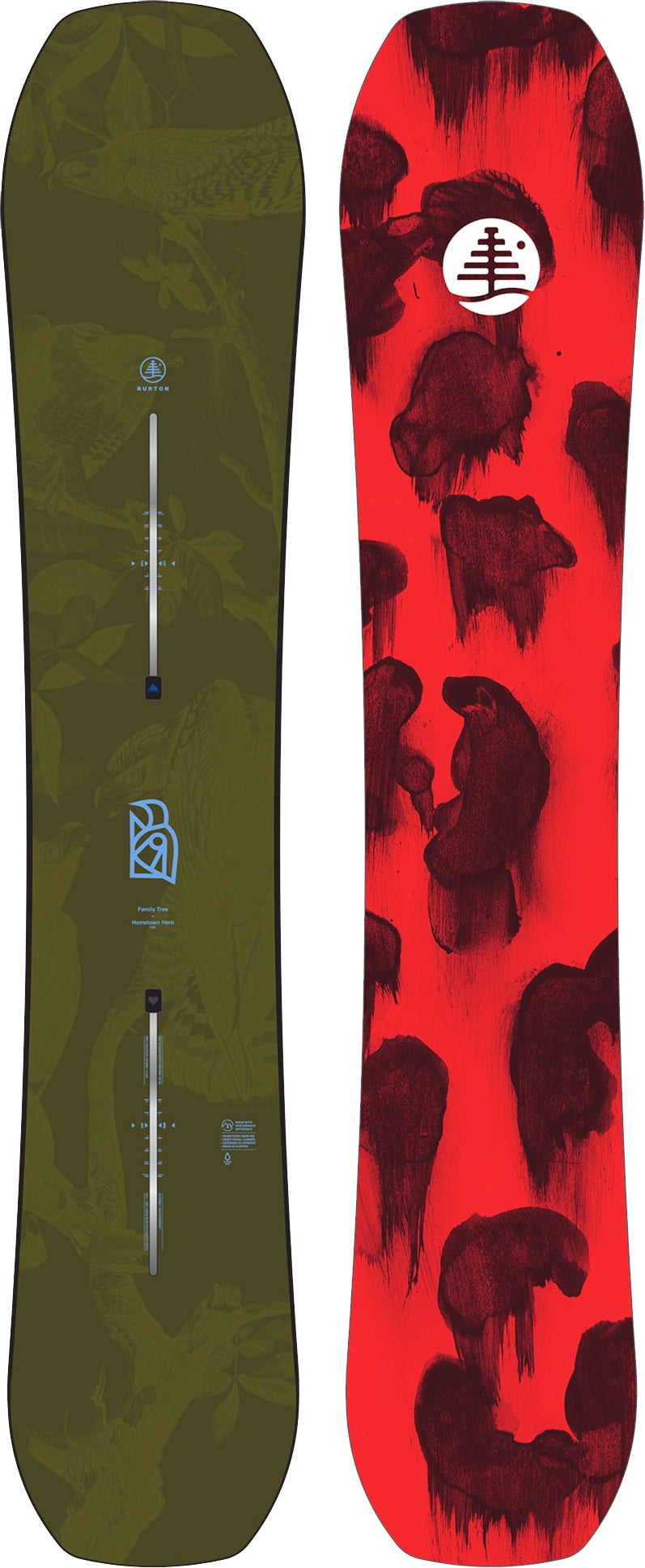 Burton Family Tree Hometown Hero Snowboard