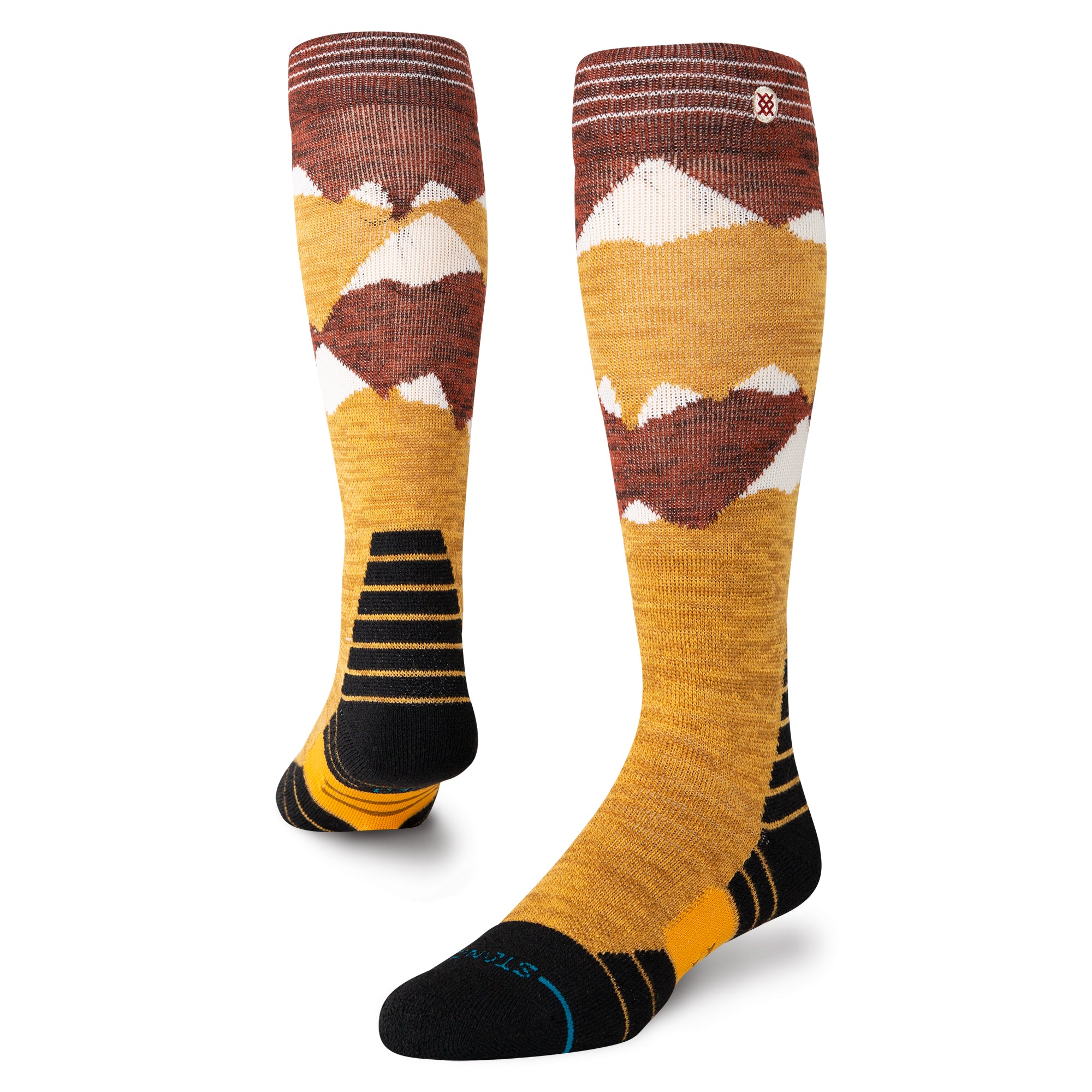 Stance Windy Peaks Mid Wool Snow Snowboard Sock 2025