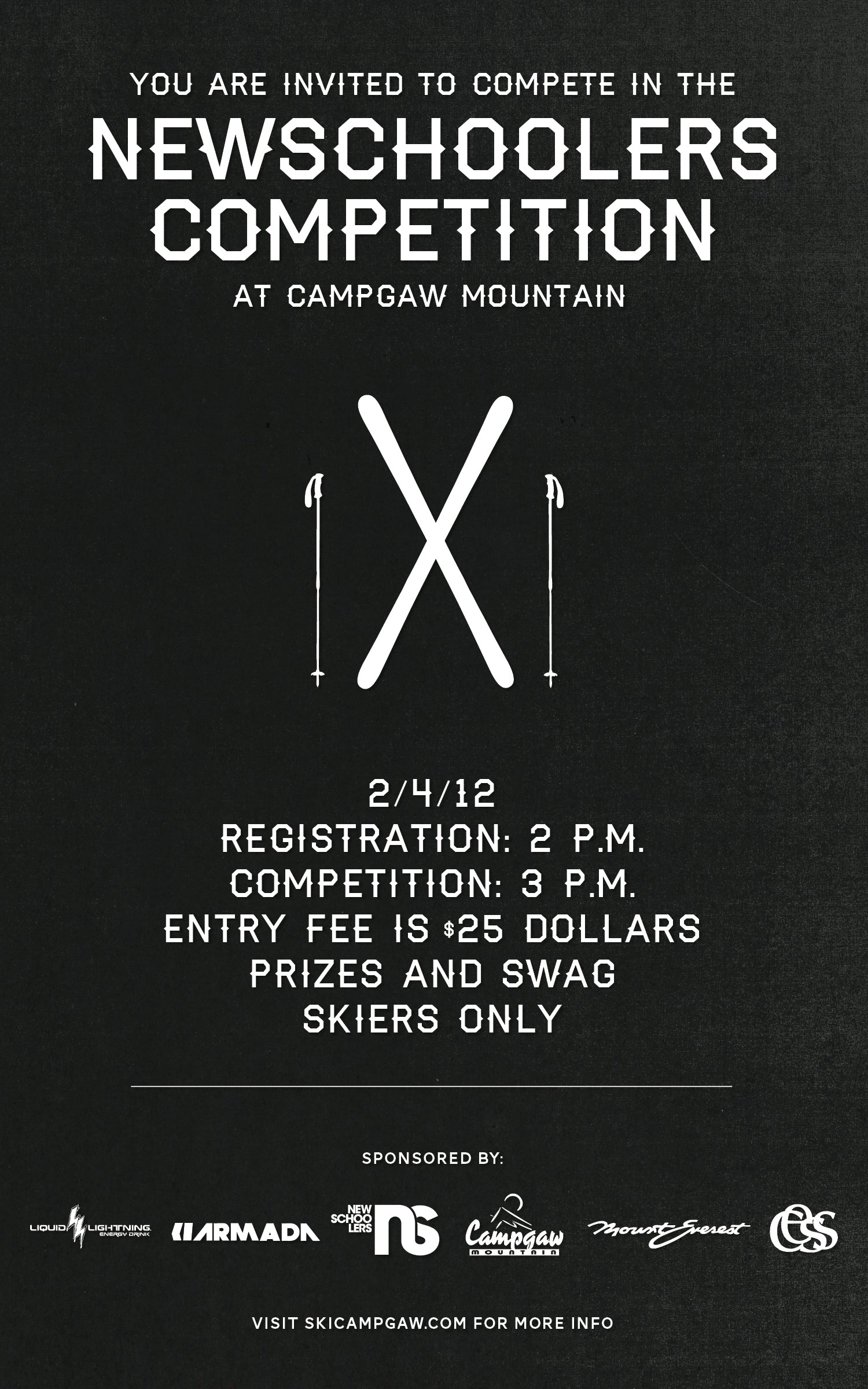 Newschoolers Competition @ Campgaw Mountain