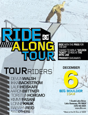 DC Ride Along Tour @ Big Boulder Park *Updated