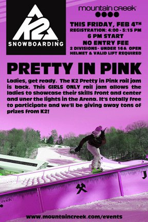 Pretty in Pink TONIGHT @ Creek