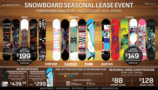 Mount Everest Season Lease Specials!