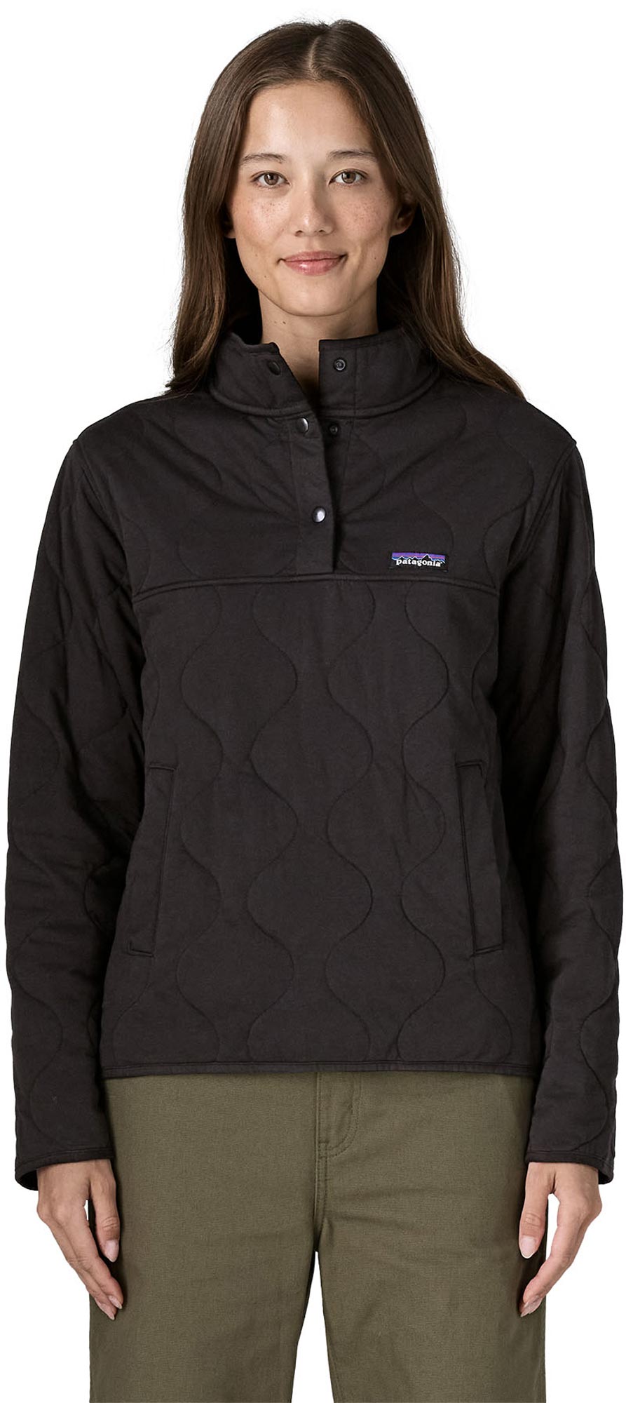 Patagonia Womens Daily Quilted Snap-T Pullover