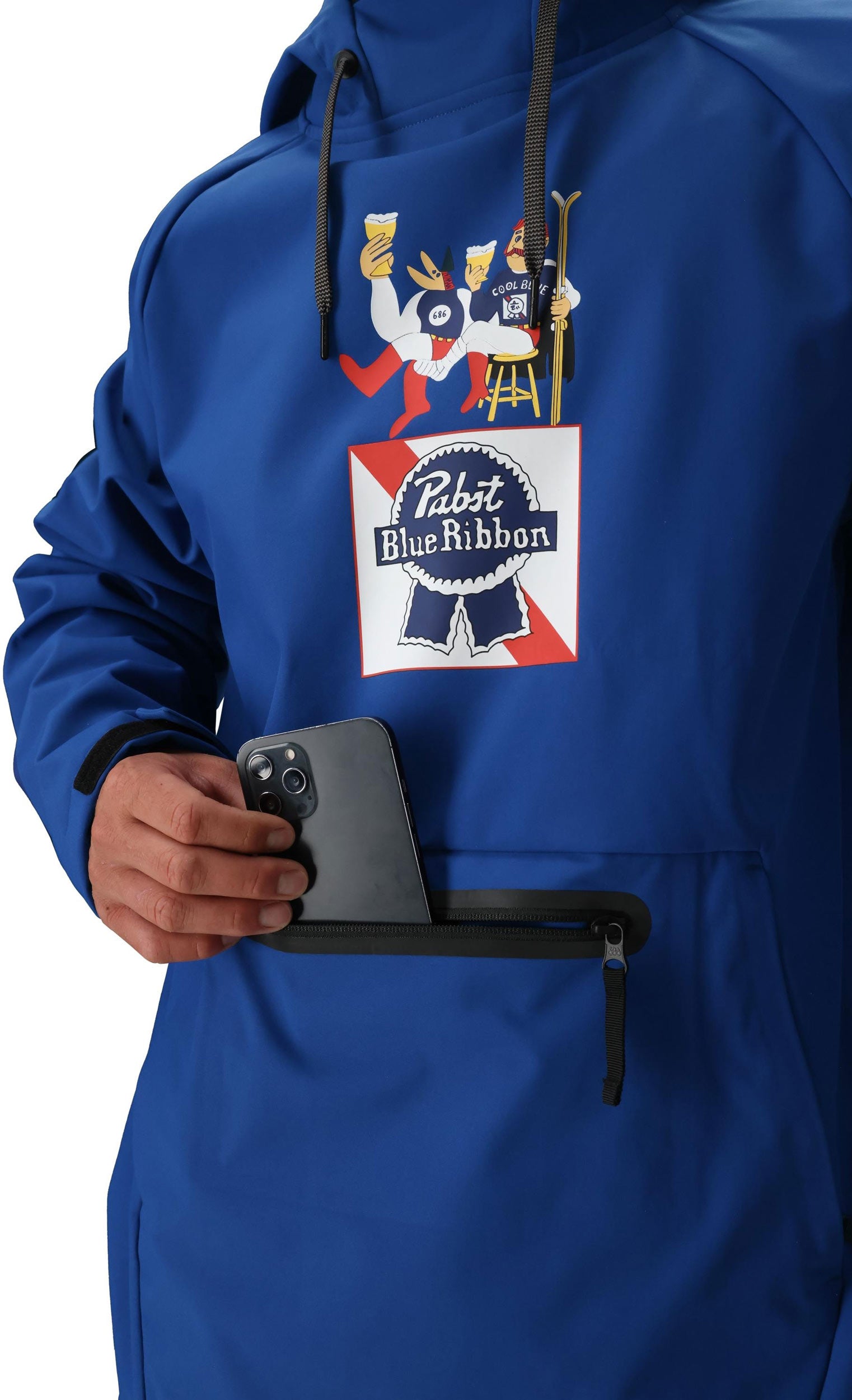 686 Mens Waterproof Hoody