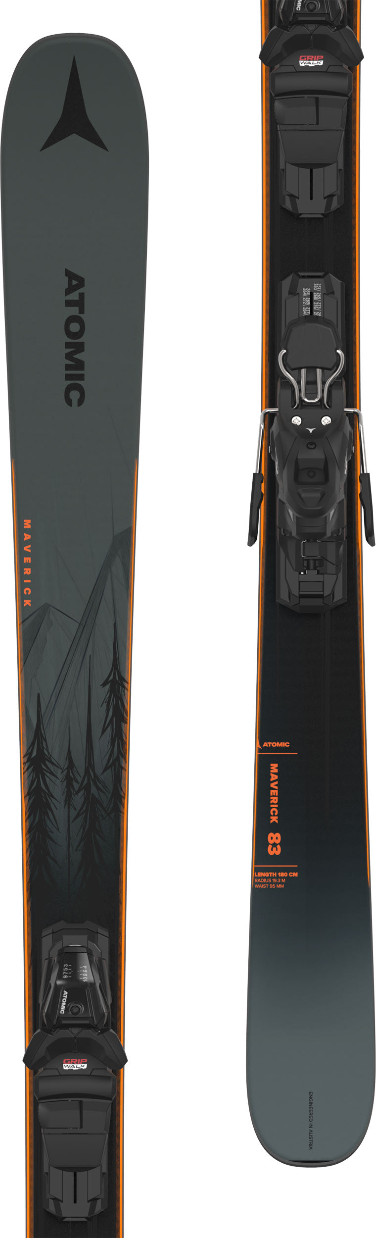 Atomic Maverick 83 Ski + M 10 Ski Binding 2024