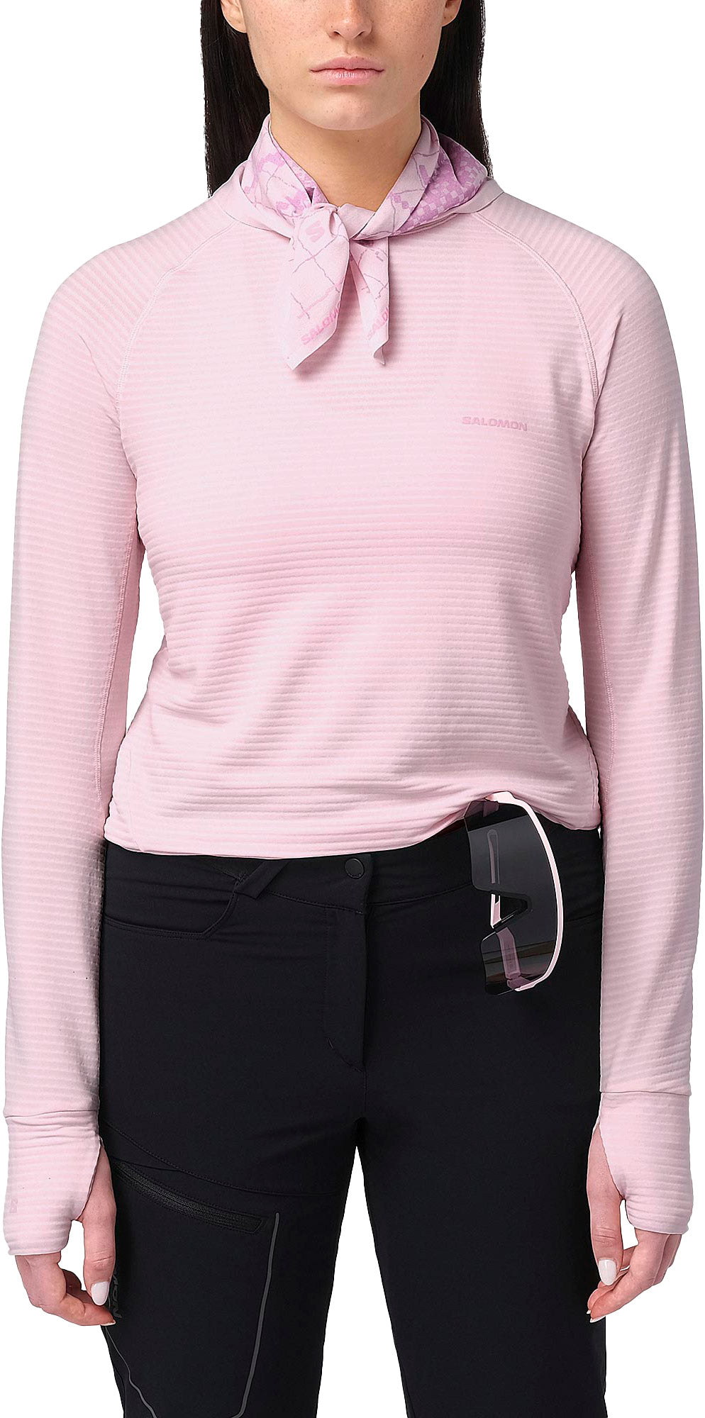 Salomon Womens Essential Lightwarm Crewneck