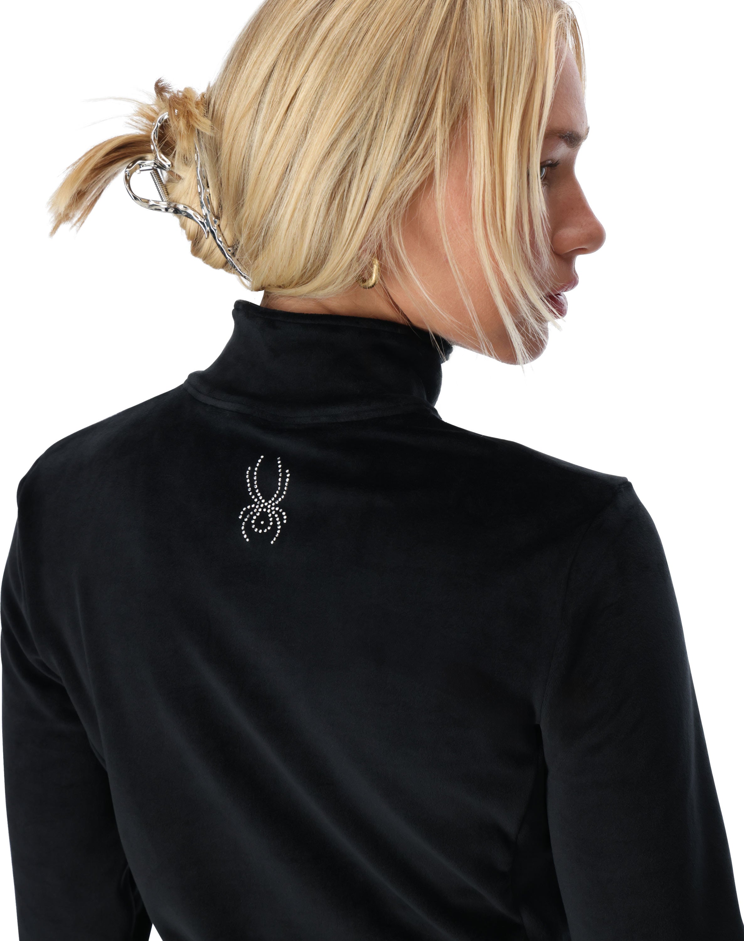 Spyder Society Shimmer Bug 1/2 Zip