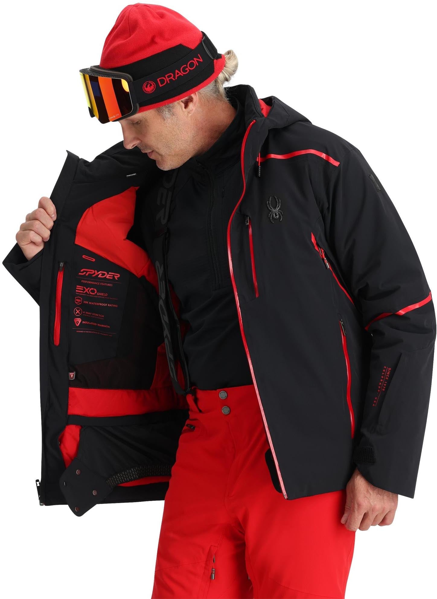 Spyder Mens Vanqysh Ski Jacket 2025