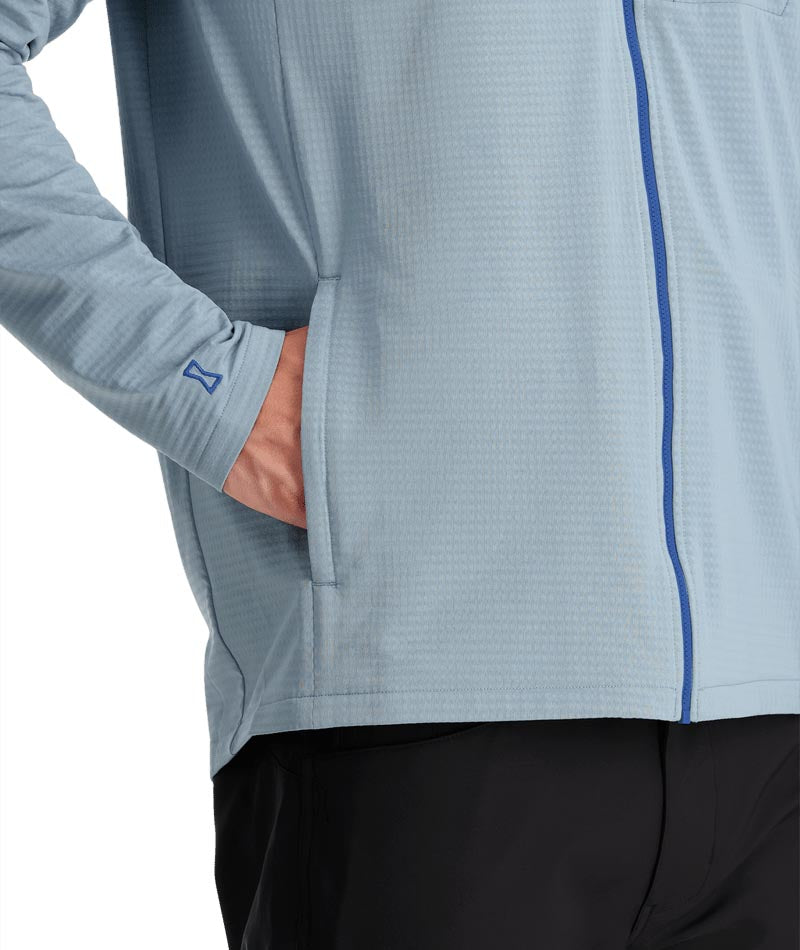 Spyder Mens Matrix Gridweb Fleece Hoodie