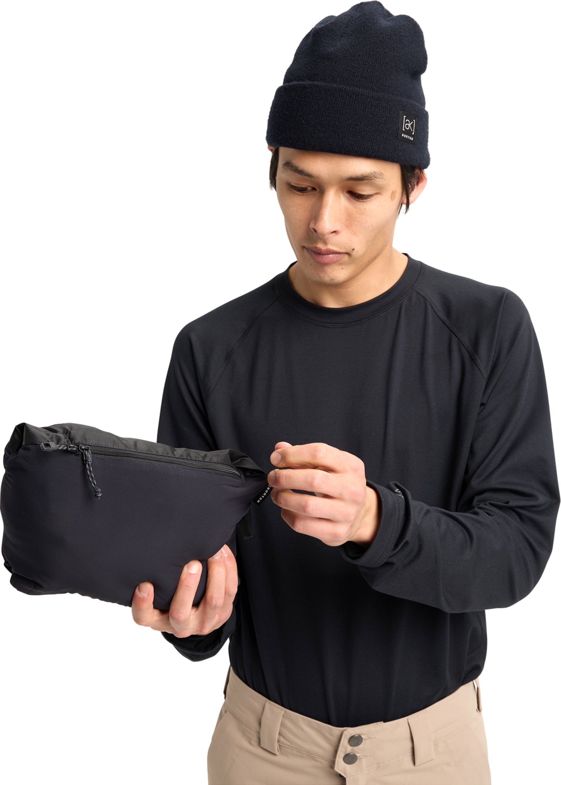 Burton Mens [ak] Helium Hooded Stretch Insulated Snowboard Jacket