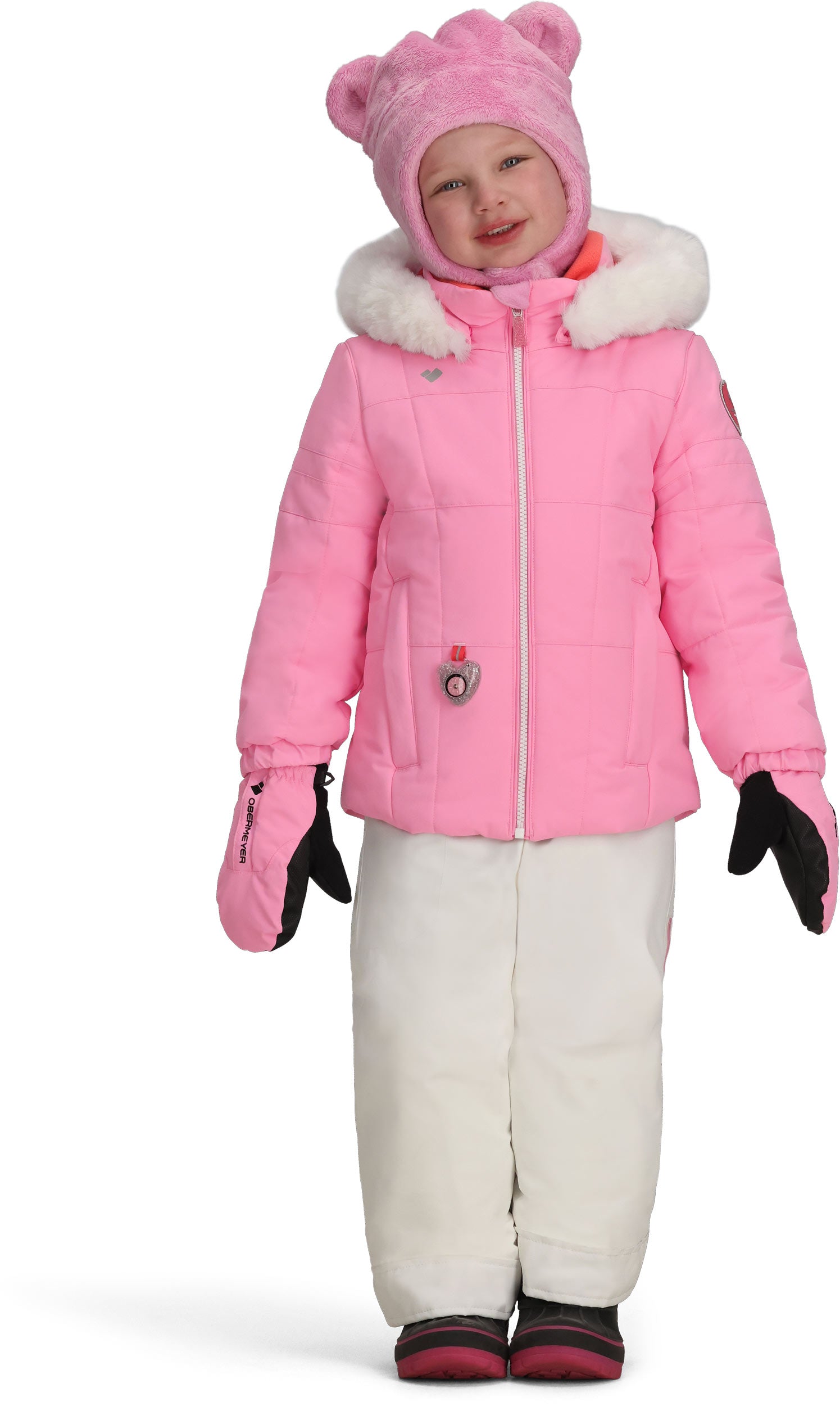 Obermeyer Kaizen Ski Jacket w/Faux Fur