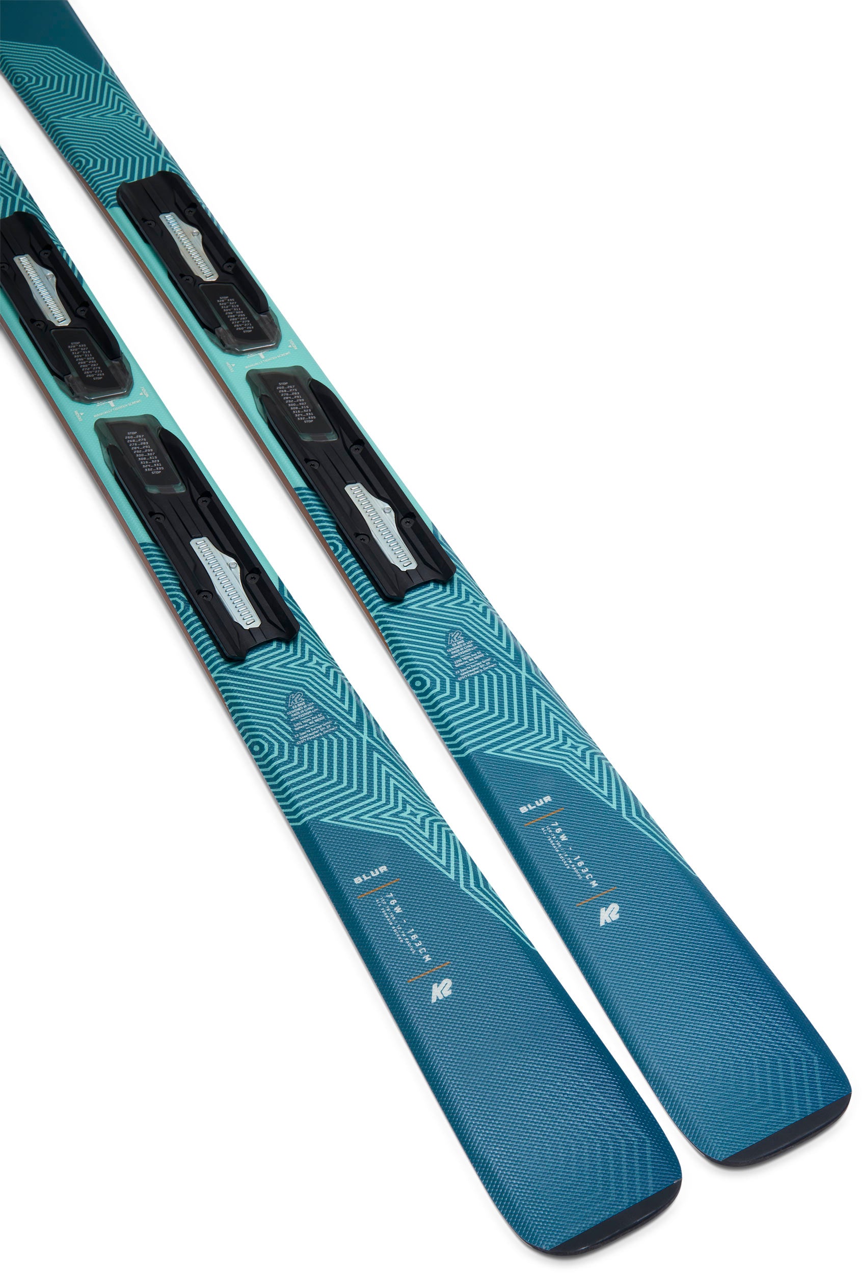 K2 Blur 76 W Ski + Quikclik Free Ski Binding