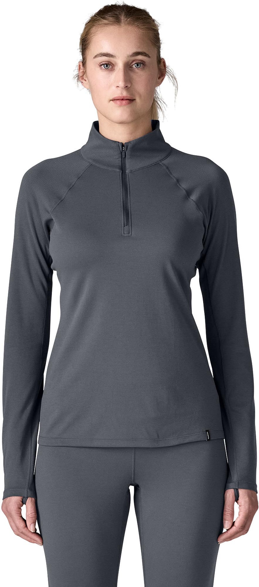 Patagonia Womens Cap Midweight Zip Neck