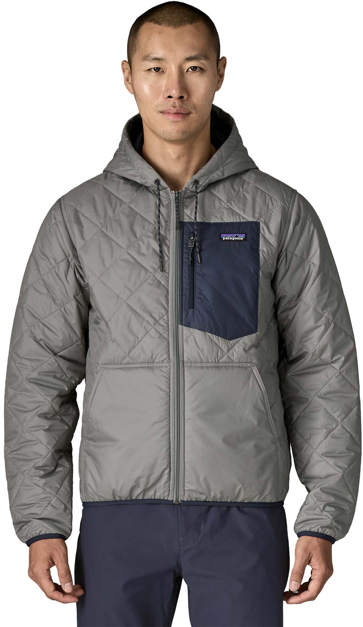 Patagonia Diamond Quilted Bomber Hoody - Mens