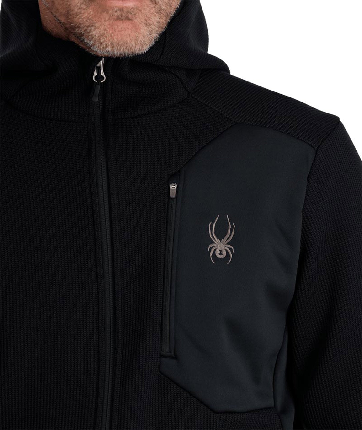 Spyder Mens Bandit Hooded Ski Jacket