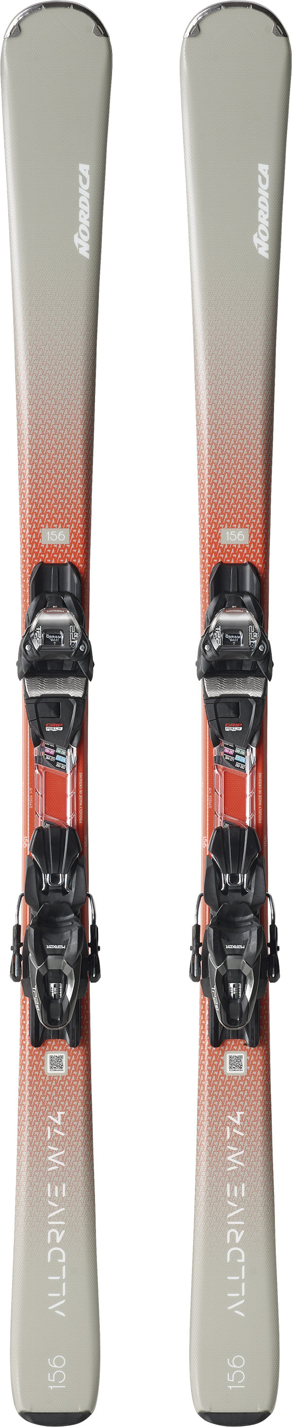 Nordica Alldrive 74 W Ski + TP2 Compact 10 Ski Binding