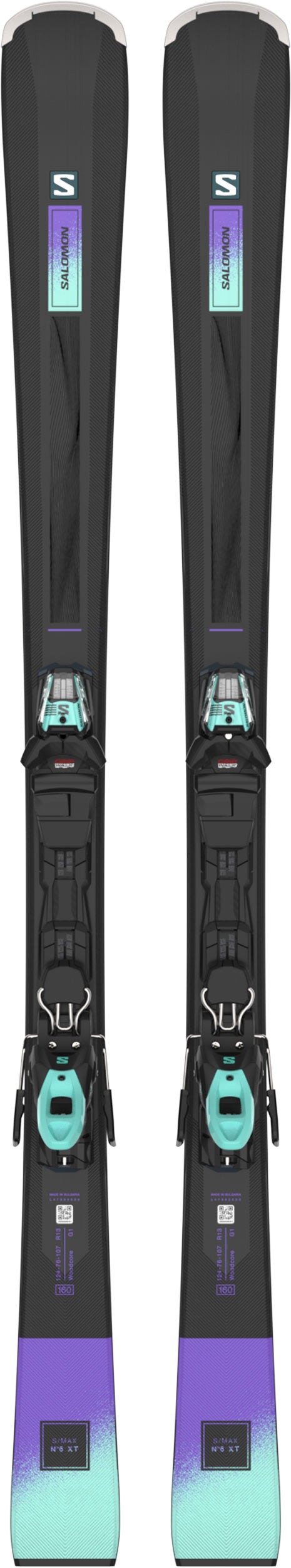 Salomon S/Max Number 6 XT Ski + M10 GW Ski Binding 2024