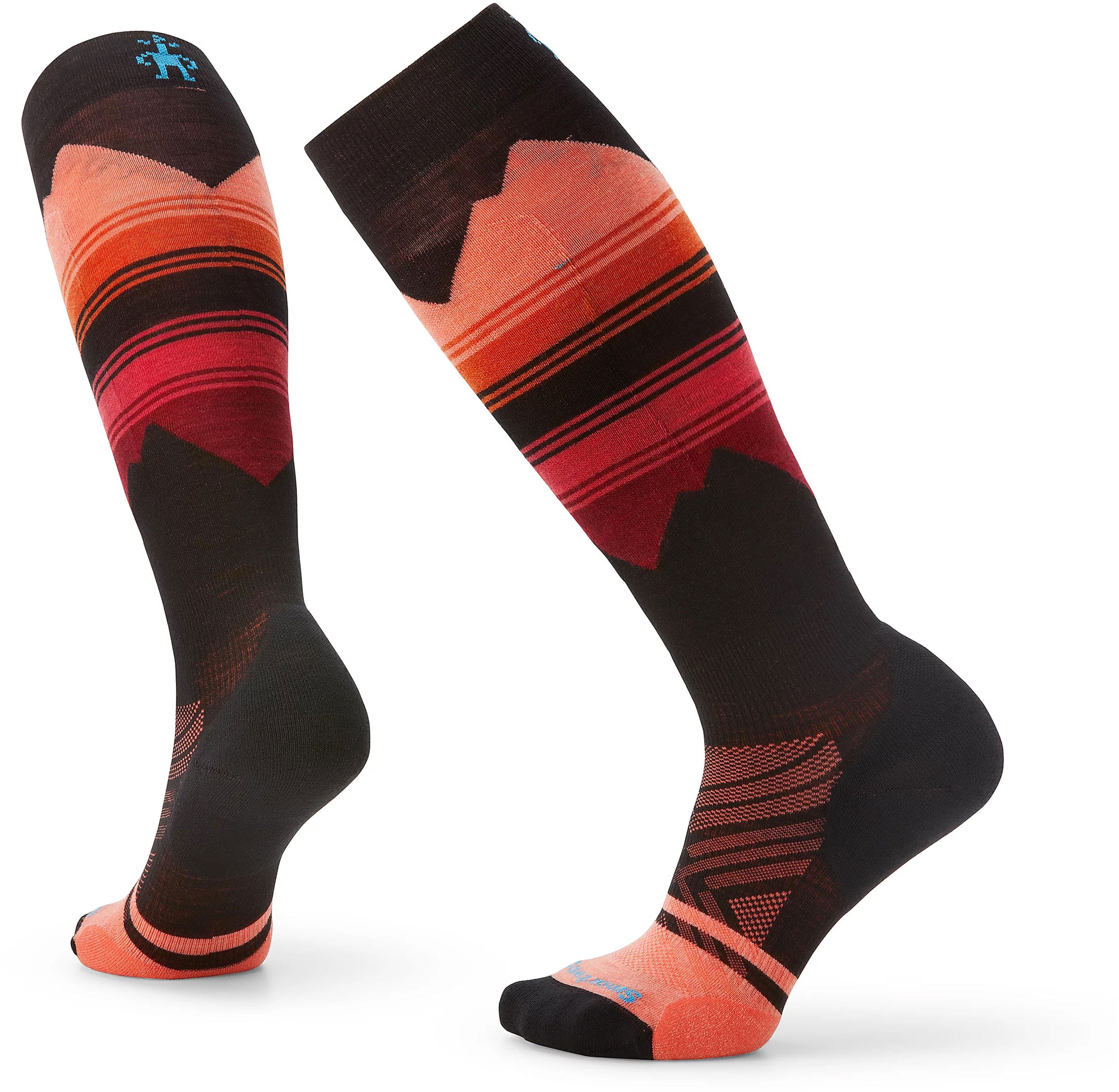 Smartwool Ski Targeted Cushion OTC Ski Sock Pattern - Womens
