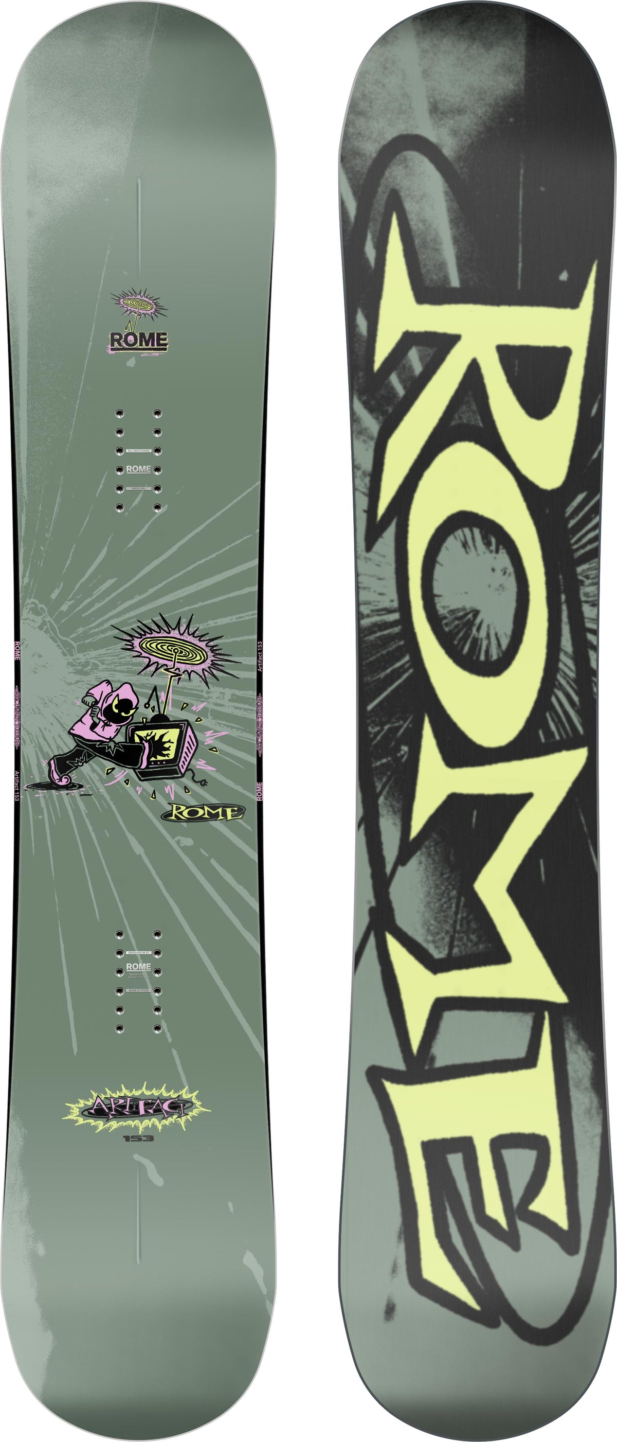 Rome Artifact Snowboard