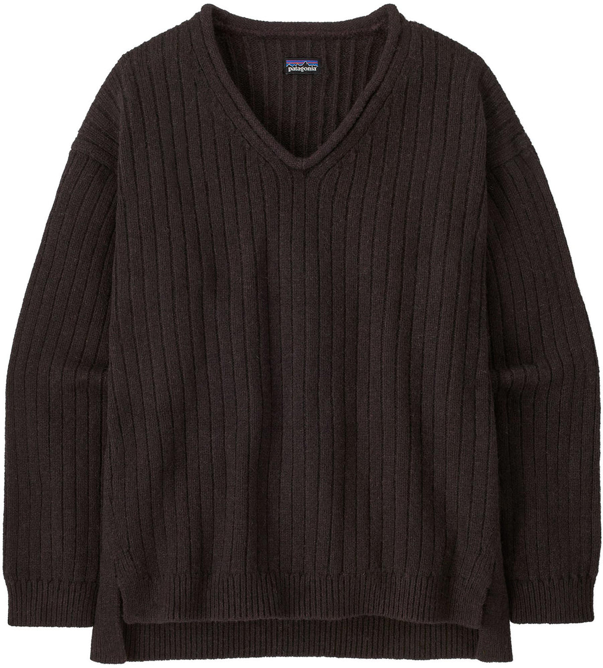 Patagonia Womens Recycled Wool-Blend V-Neck Sweater