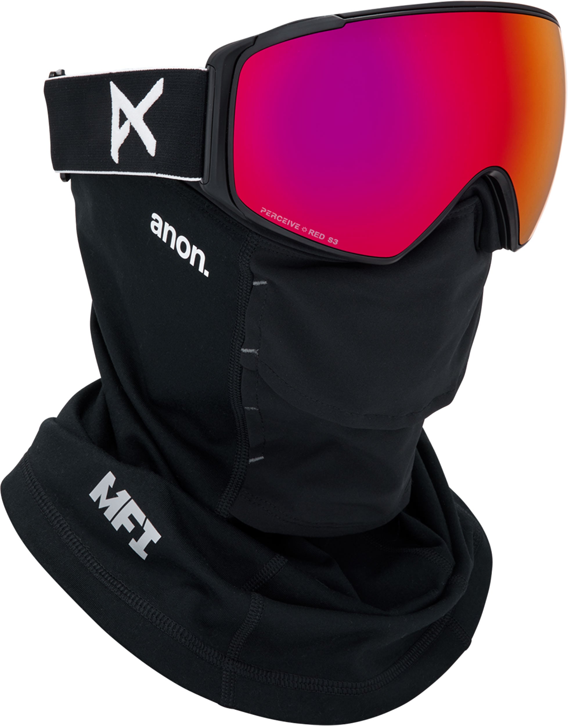 Anon M4S Toric Goggle + Bonus Lens + MFI Face Mask - Low Bridge Fit