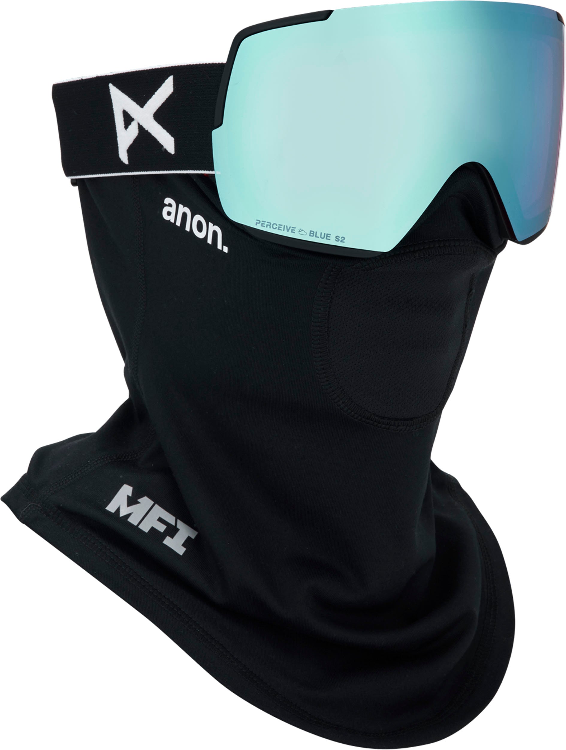 Anon M5S Goggle + Bonus Lens + MFI Face Mask - Low Bridge Fit