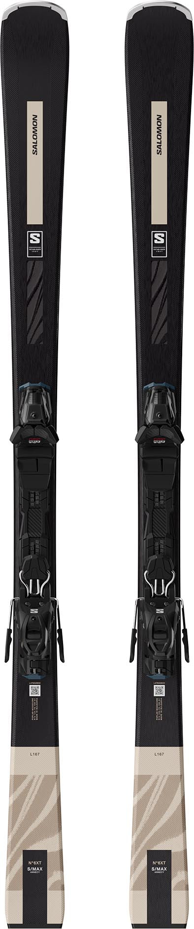 Salomon S/Max Number 6 XT Ski + M10 GW Ski Binding