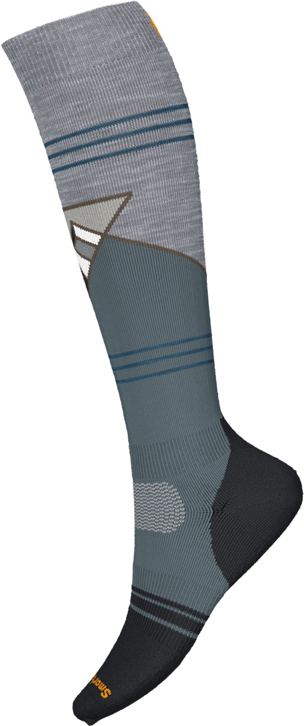 Smartwool Snowboard Full Cushion Mountain Geo Pattern Socks