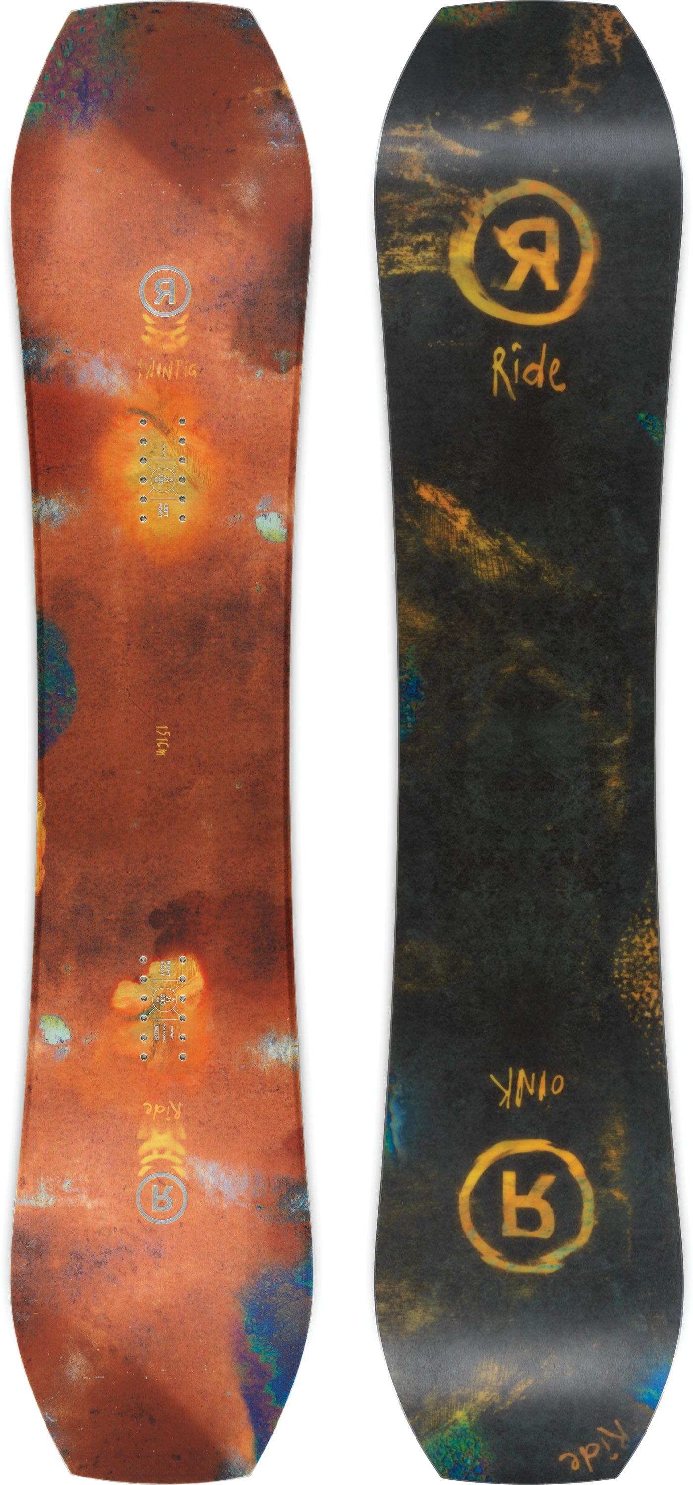 Ride Twinpig Snowboard - Wide