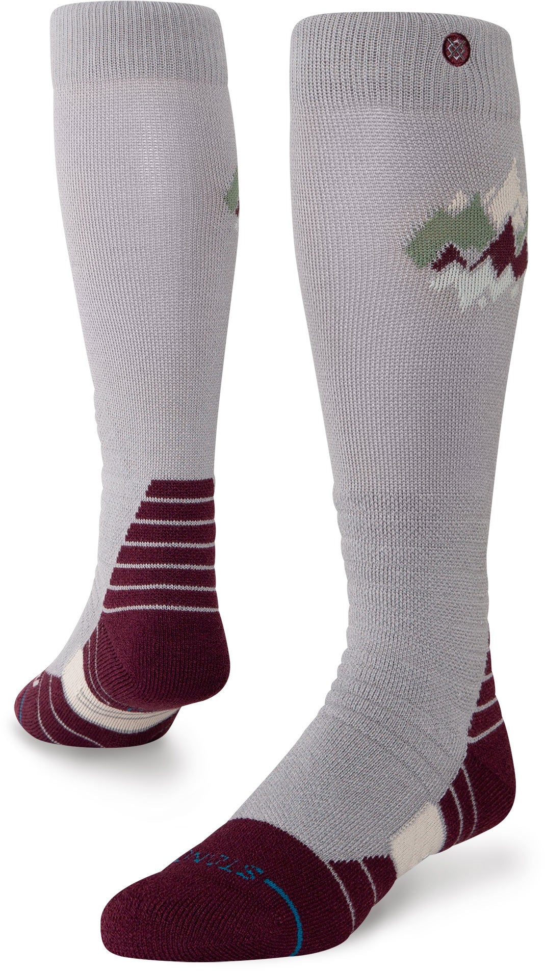 Stance Peaks Mid Wool Snow Sock