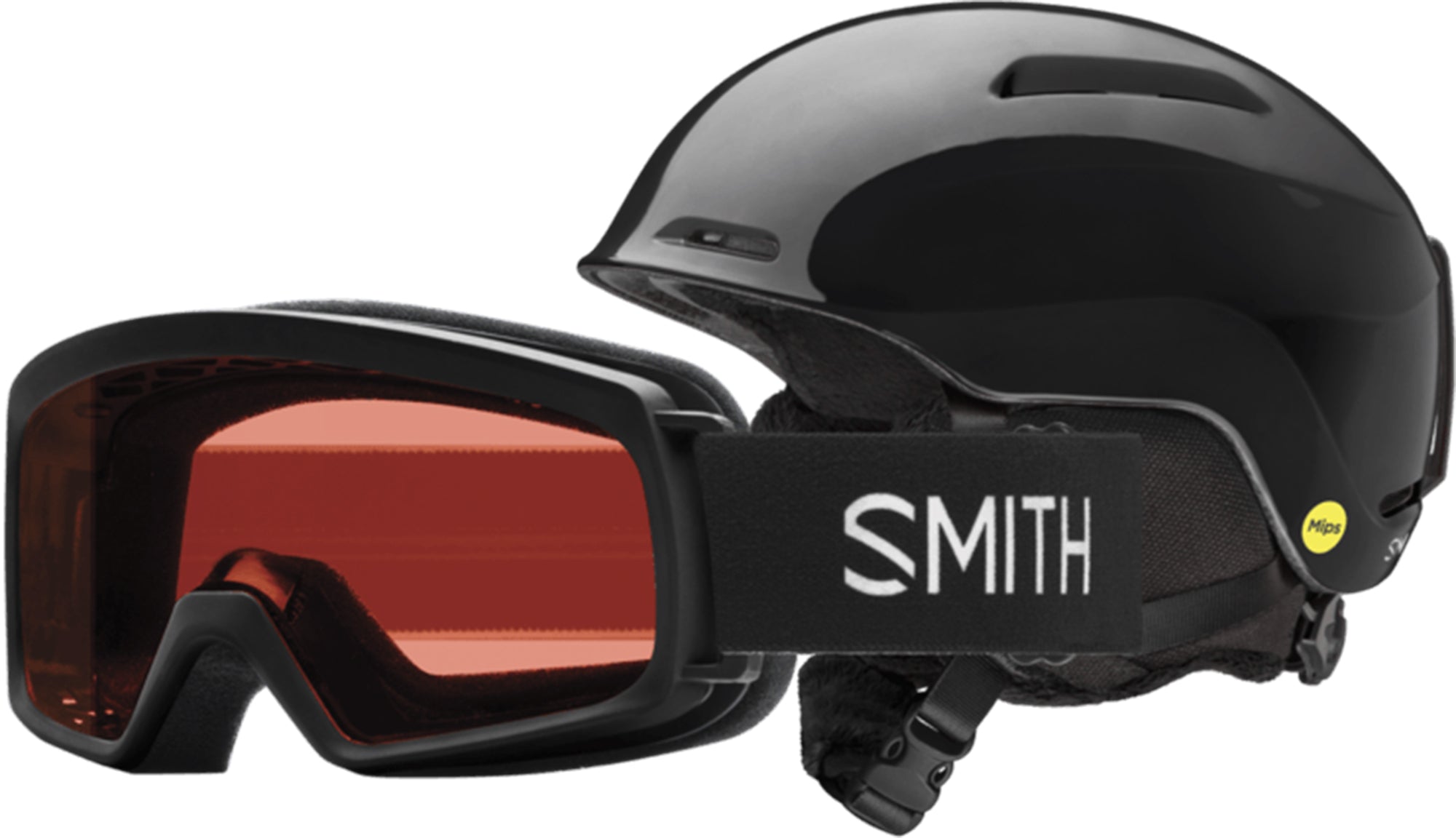 helmet goggle combo Smith Rascal Glide Jr MIPS Combo Helmet Black XS