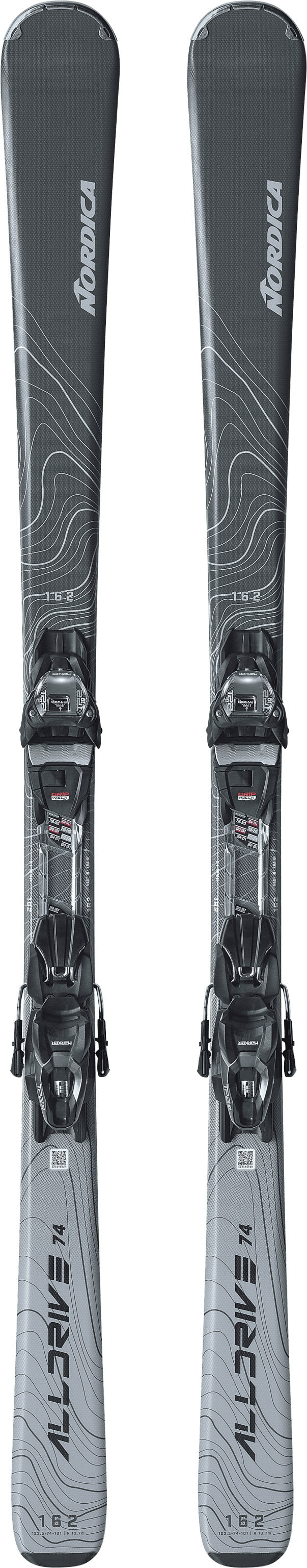 Nordica Alldrive 74 Ski + TP2 Compact 10 Binding