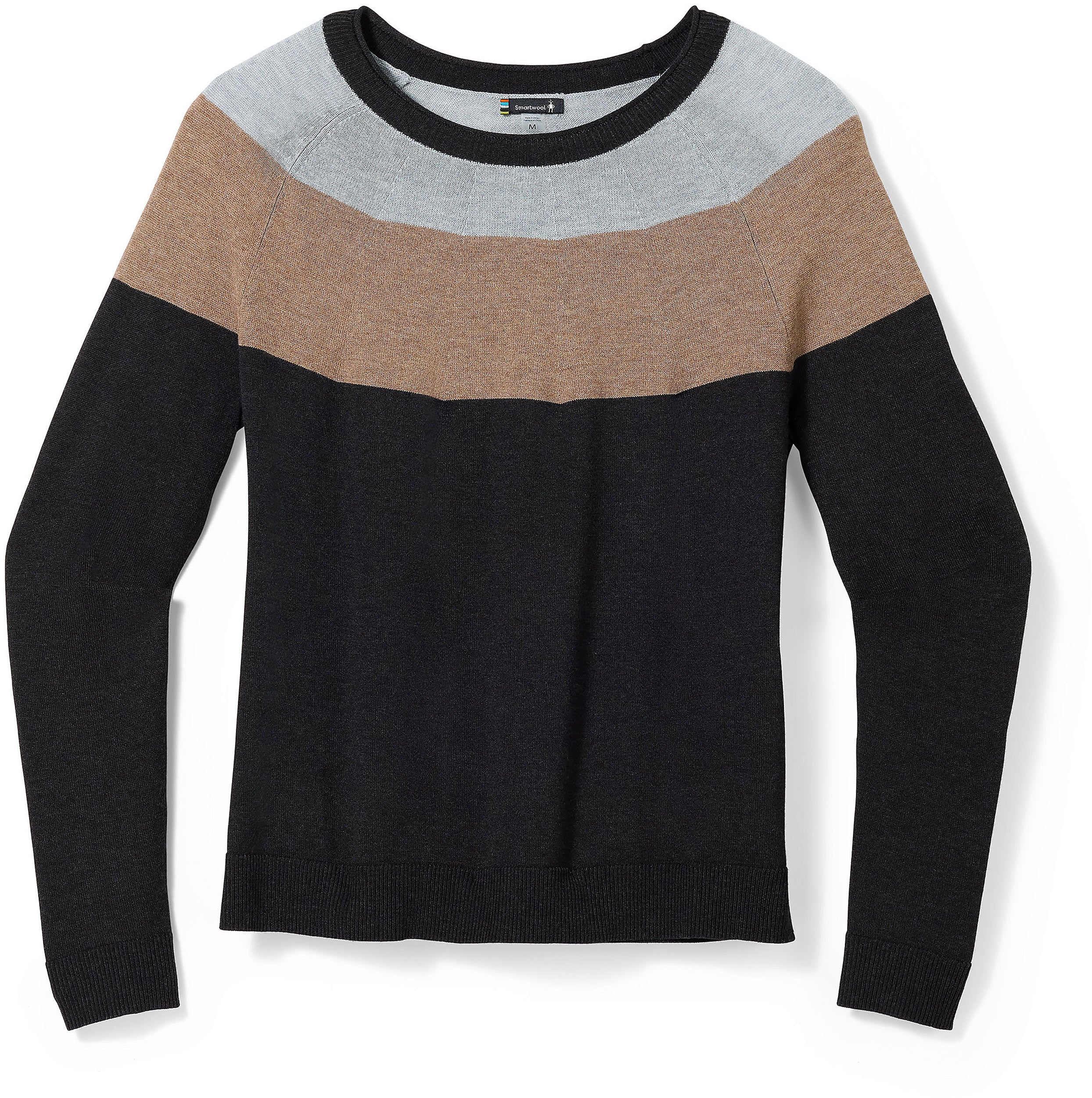 Smartwool Edgewood Colorblock Crew Sweater - Womens 2023