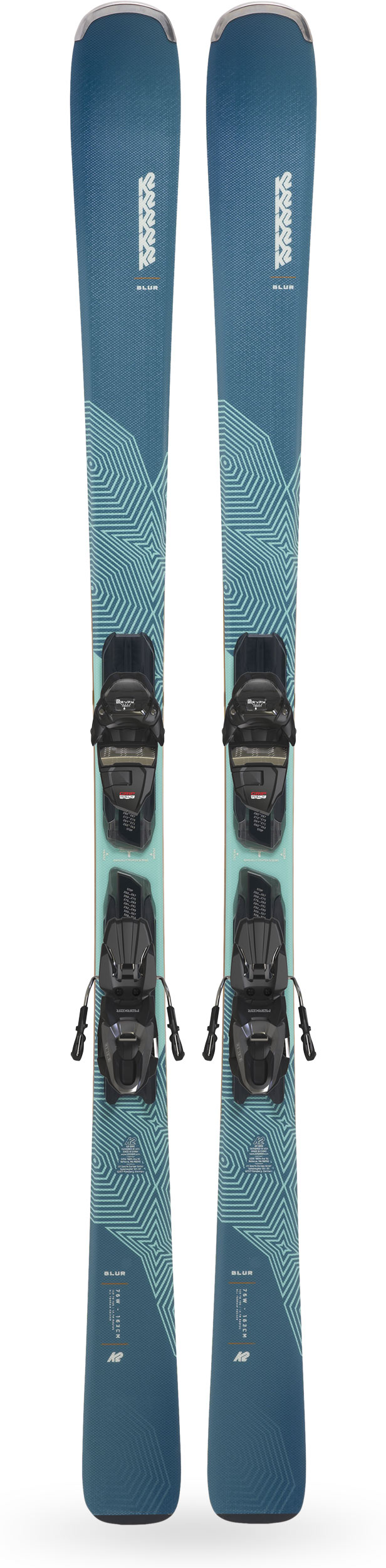 K2 Blur 76 W Ski + Quikclik Free Ski Binding