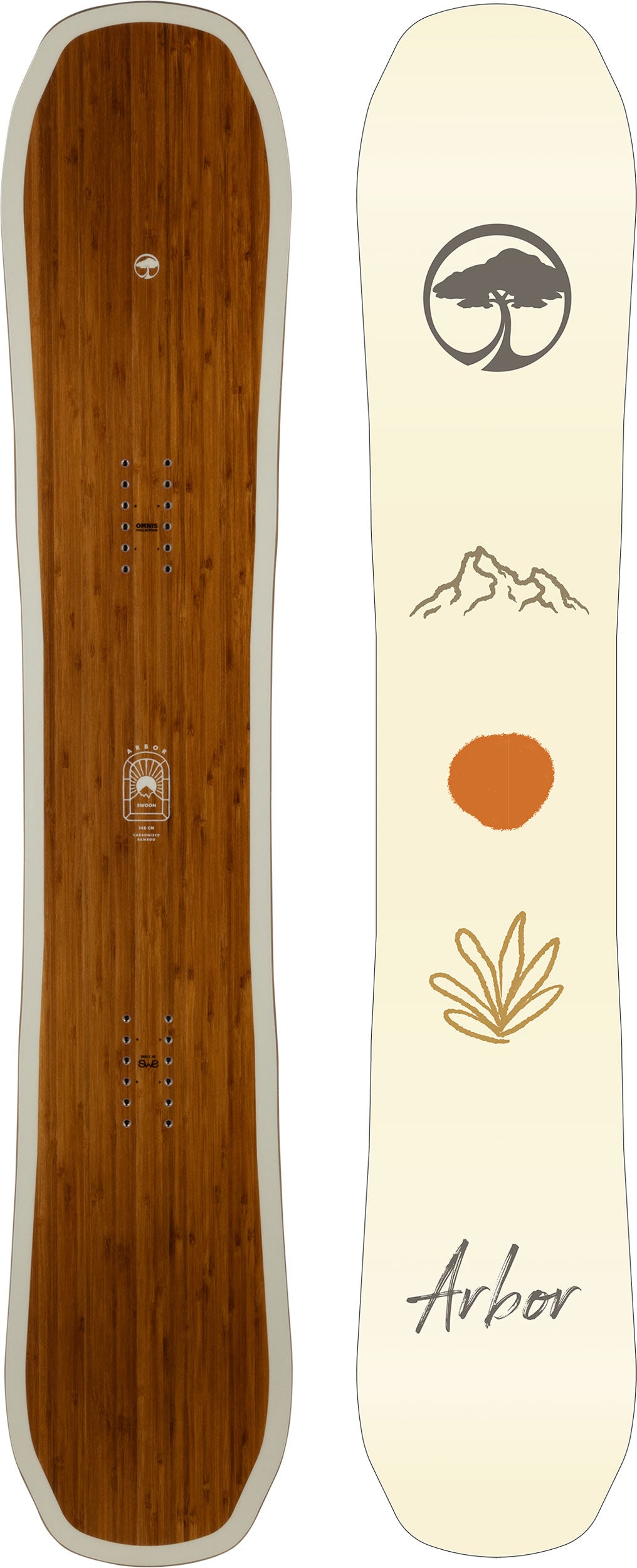 tf's shop ARBOR スノーボード 太陽と山のデザイン tf's shop ARBOR スノーボード 太陽と山のデザイン Arbor Snowboarding