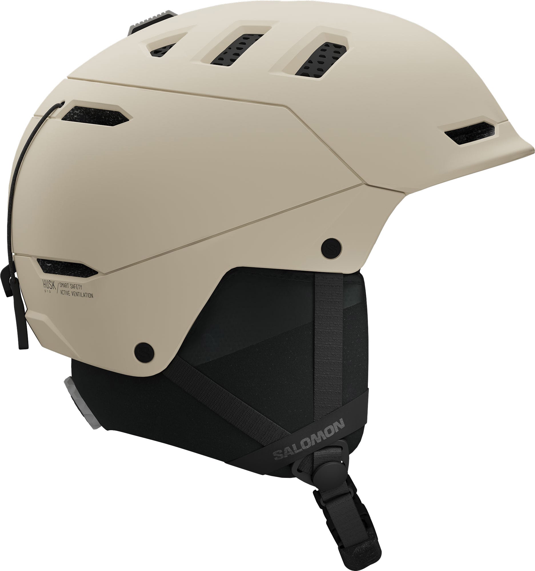 salomon hacker ski & snowboard helmet 2018 19 black Salomon Husk Pro MIPS Helmet