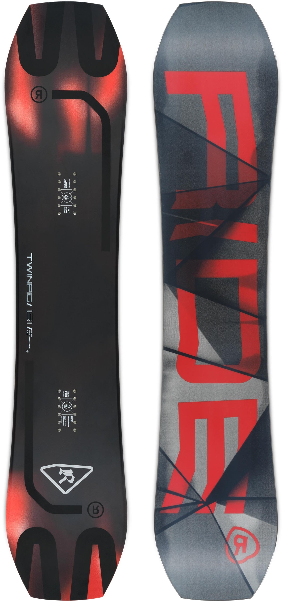 Ride Twinpig Snowboard - Wide