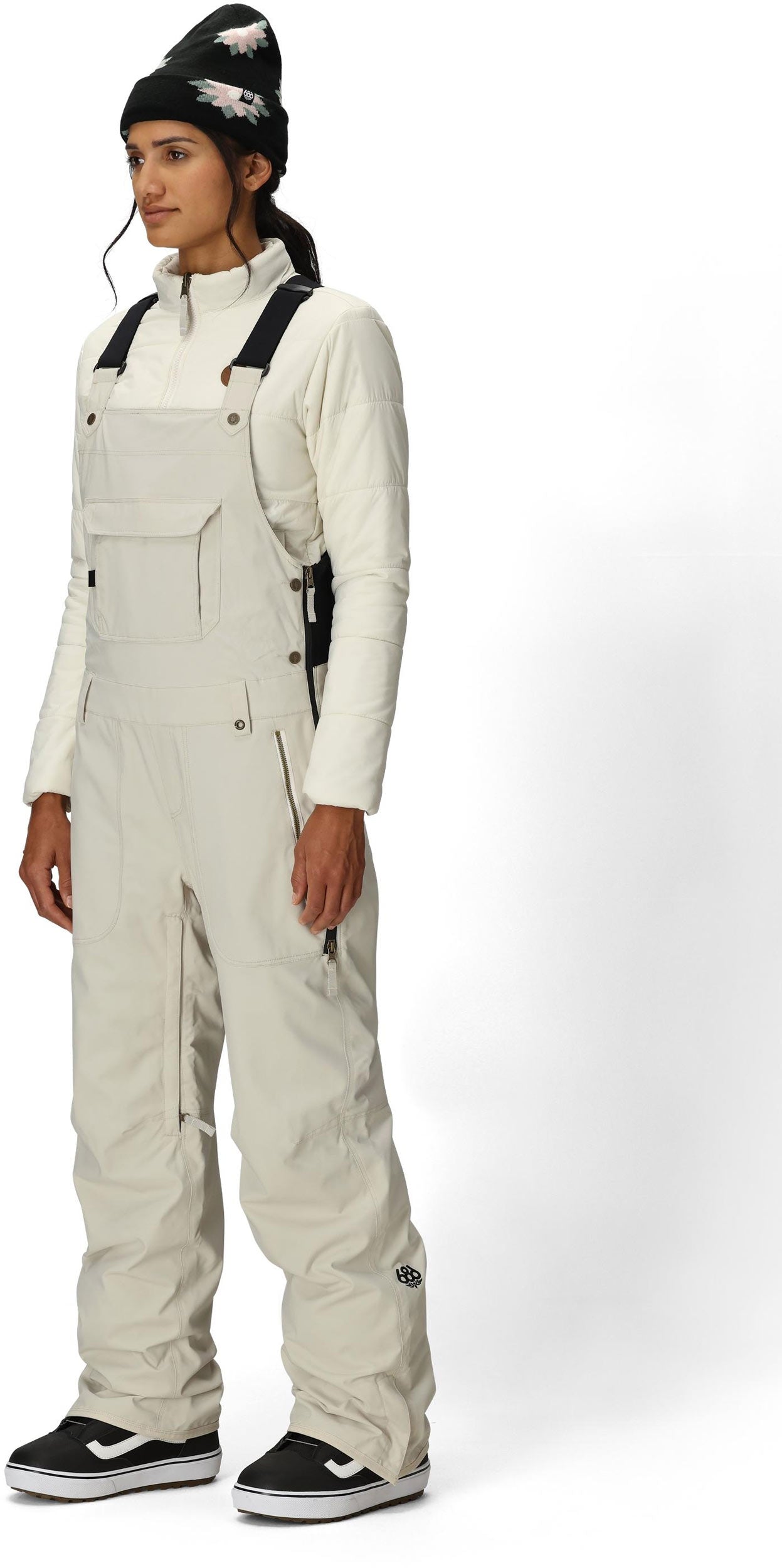 686 Womens Black Magic Insulated Bib