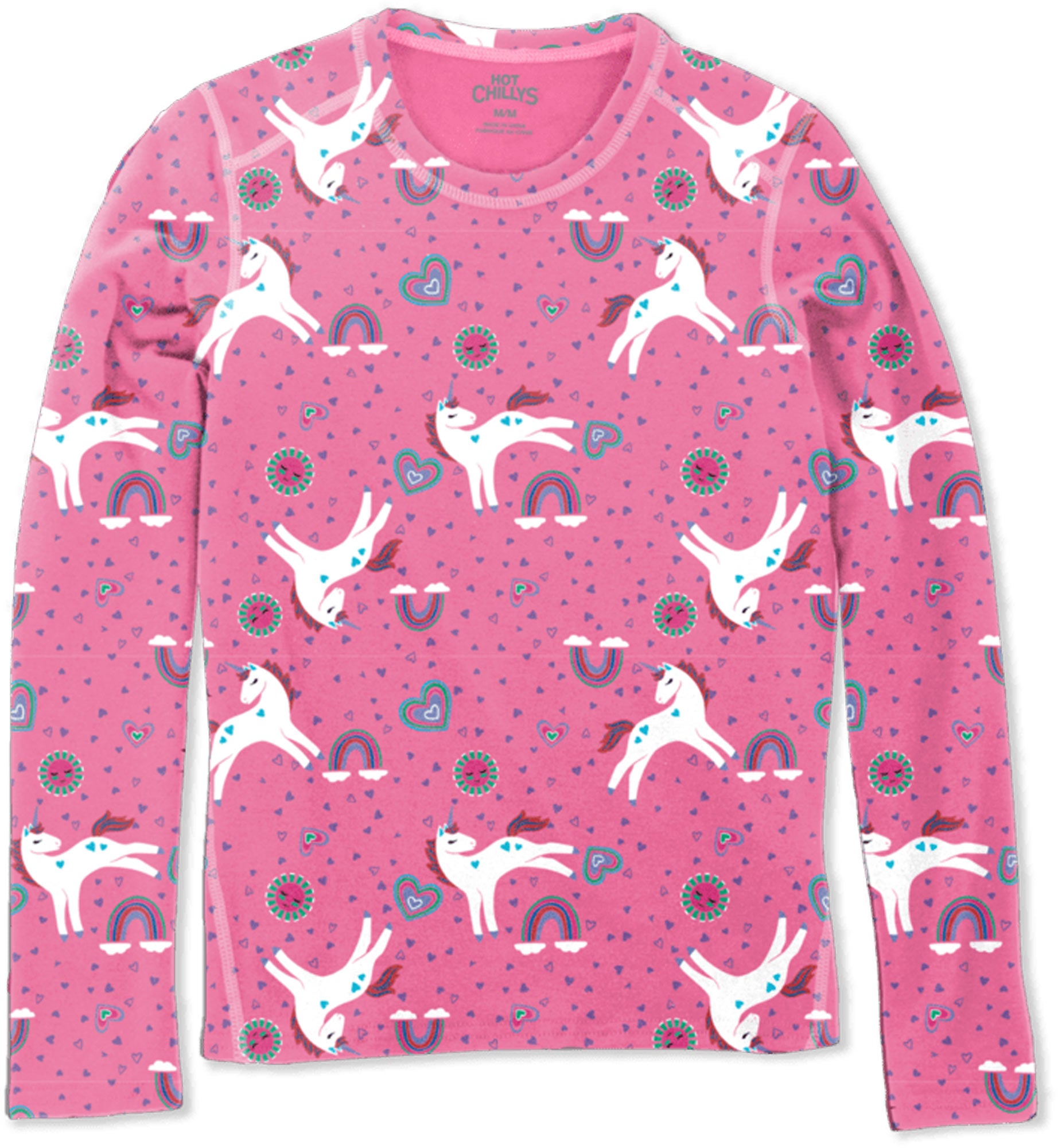 Hot Chillys Originals Print Crew - Youth 2024