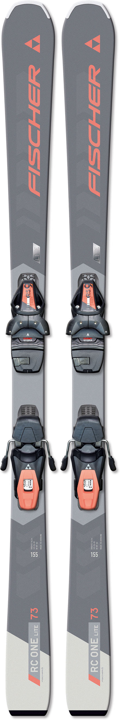 Fischer RC One Lite 73 Ski + Protector 10 GW Ski Binding 2024