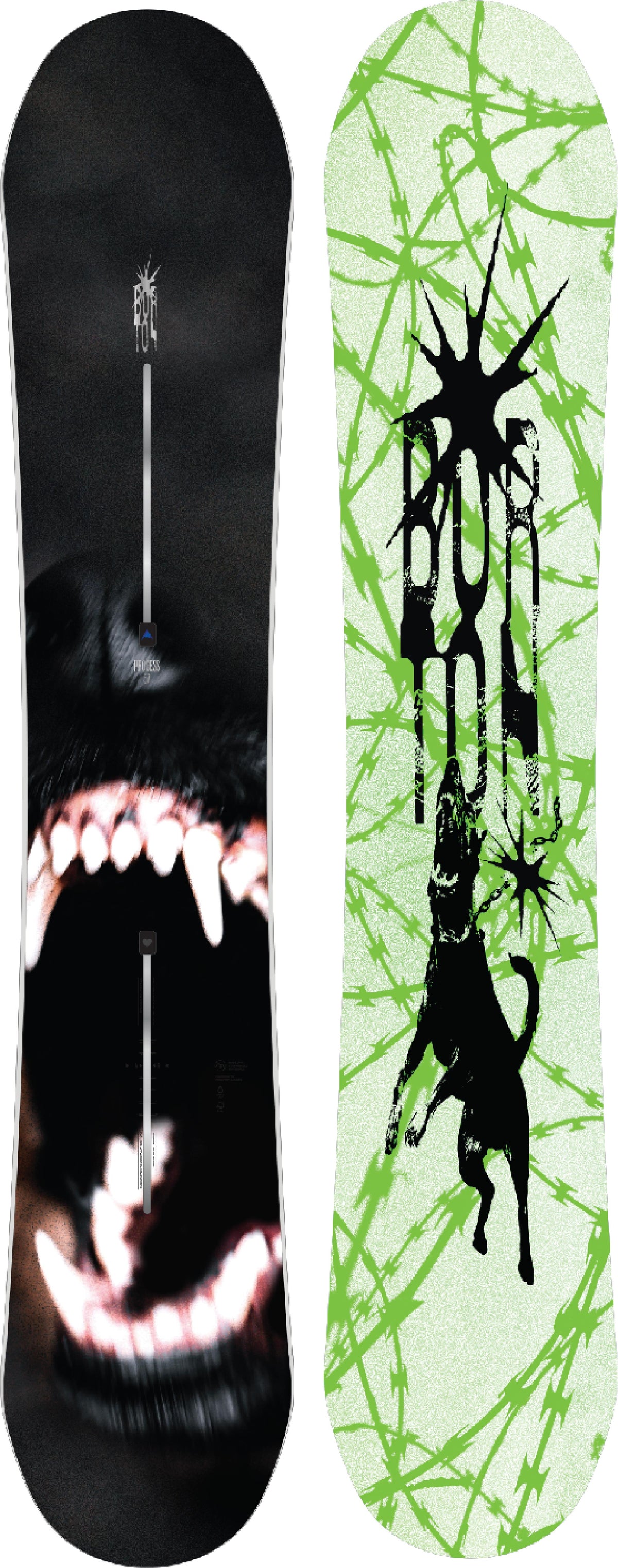 Burton Mens Process Snowboard - Wide