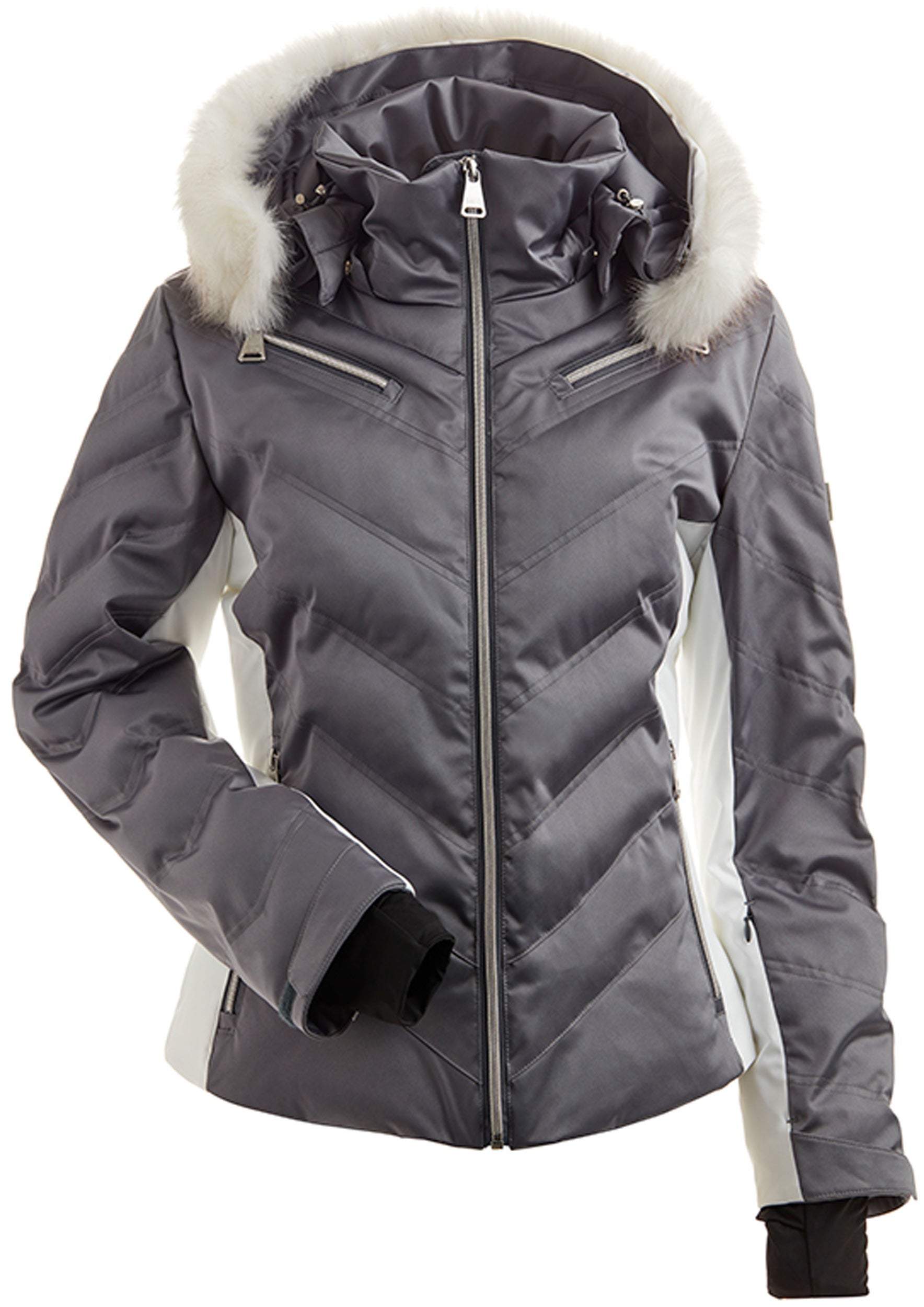 NILS Snowmass Faux Fur Ski Jacket
