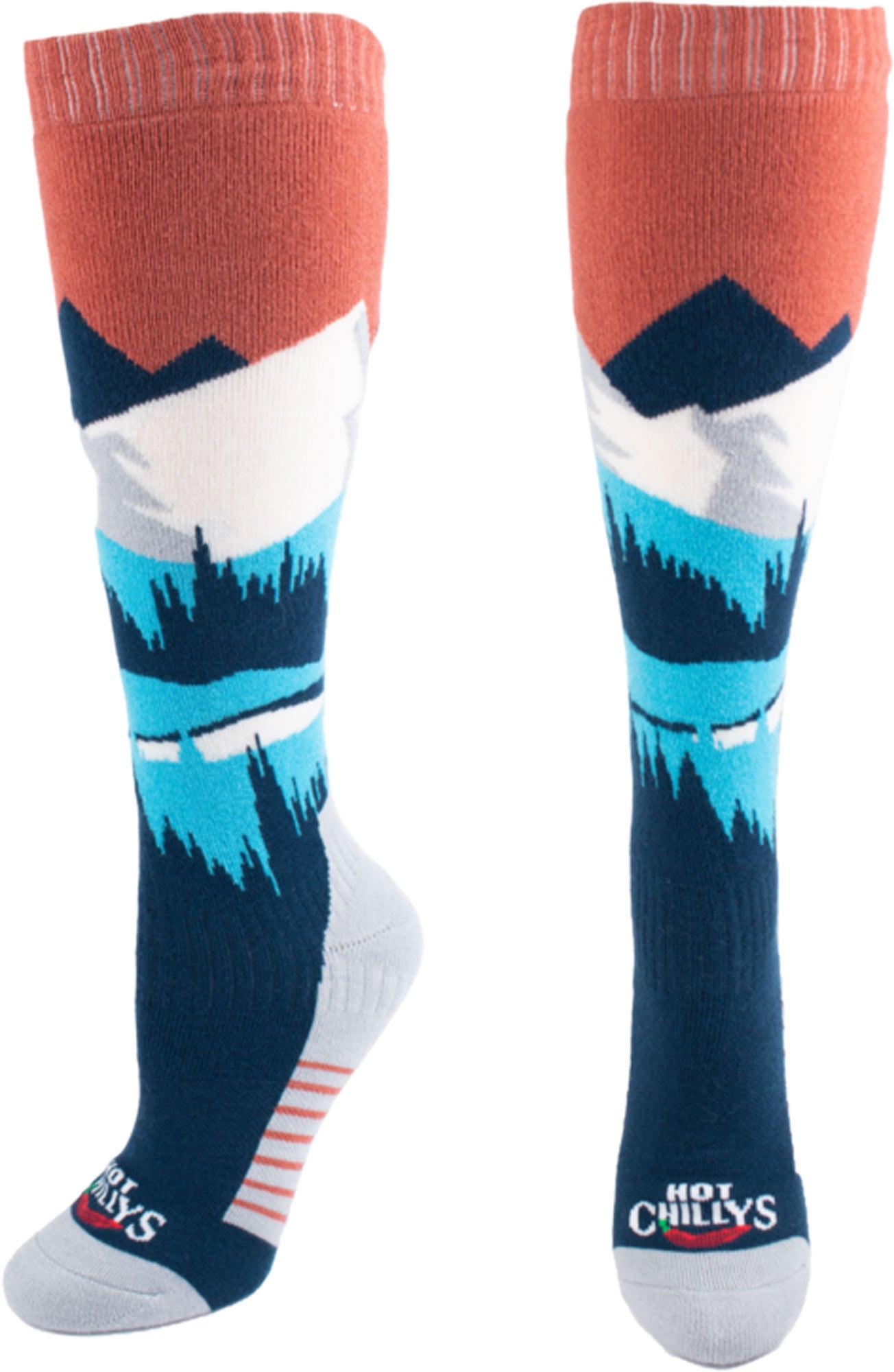 Hot Chillys Mountains MV Sock - Womens