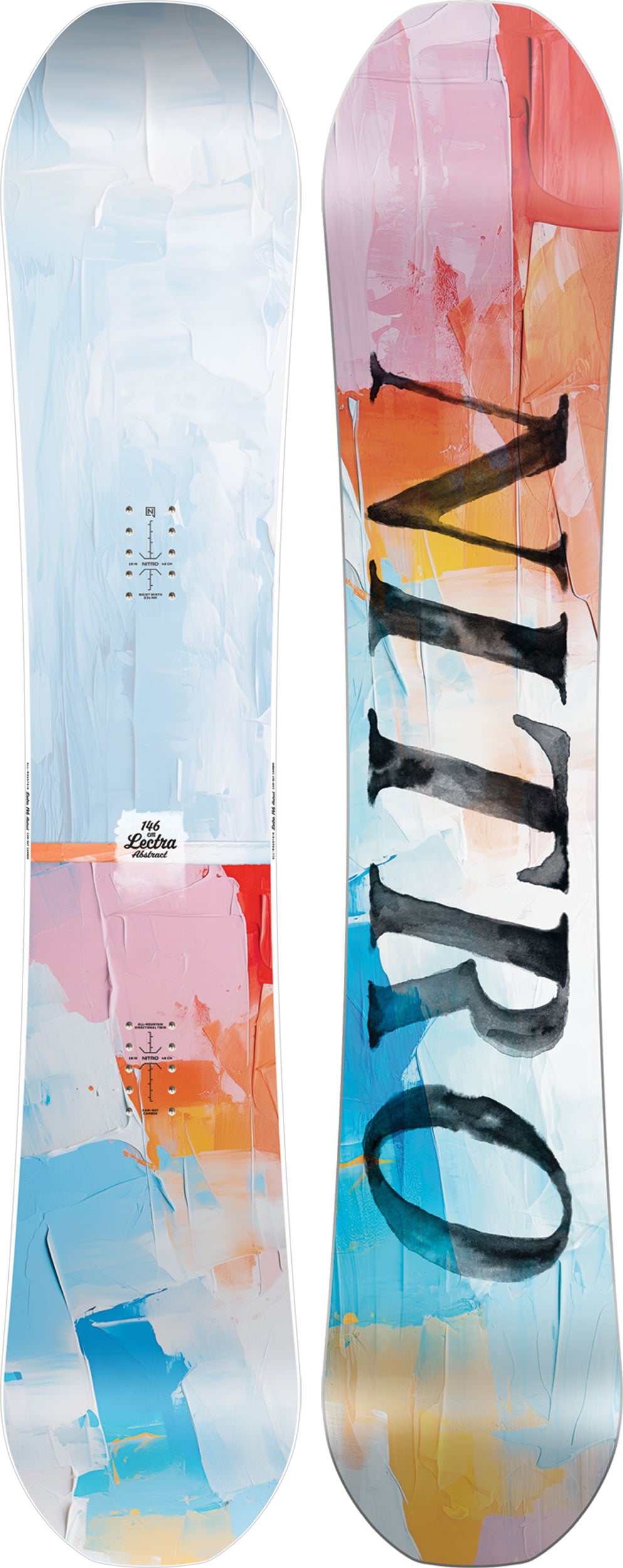Nitro Lectra Abstract Snowboard