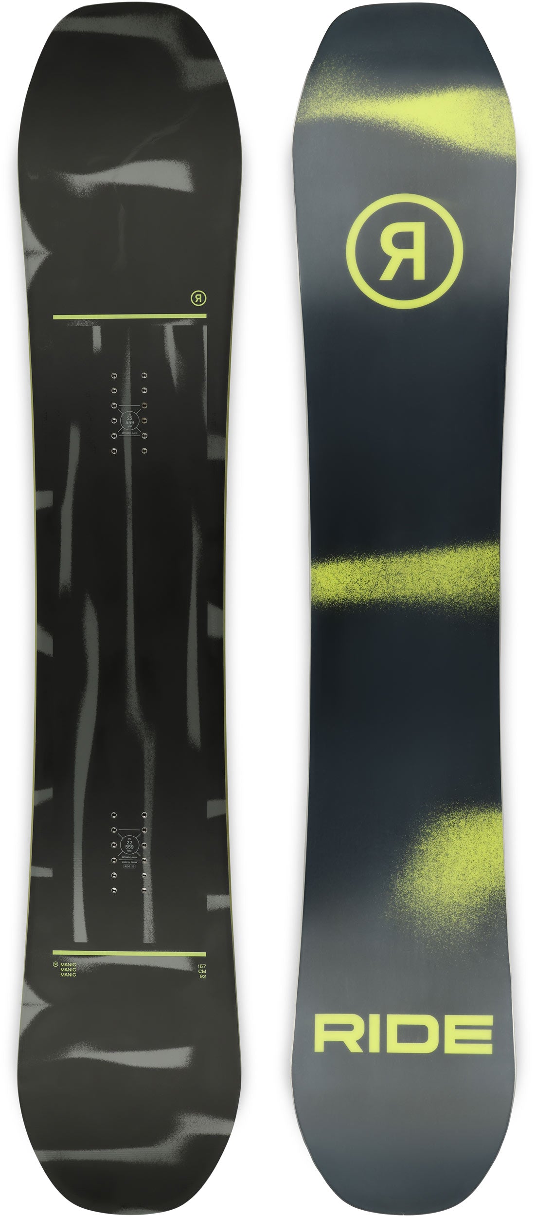 Ride Manic Snowboard 2025