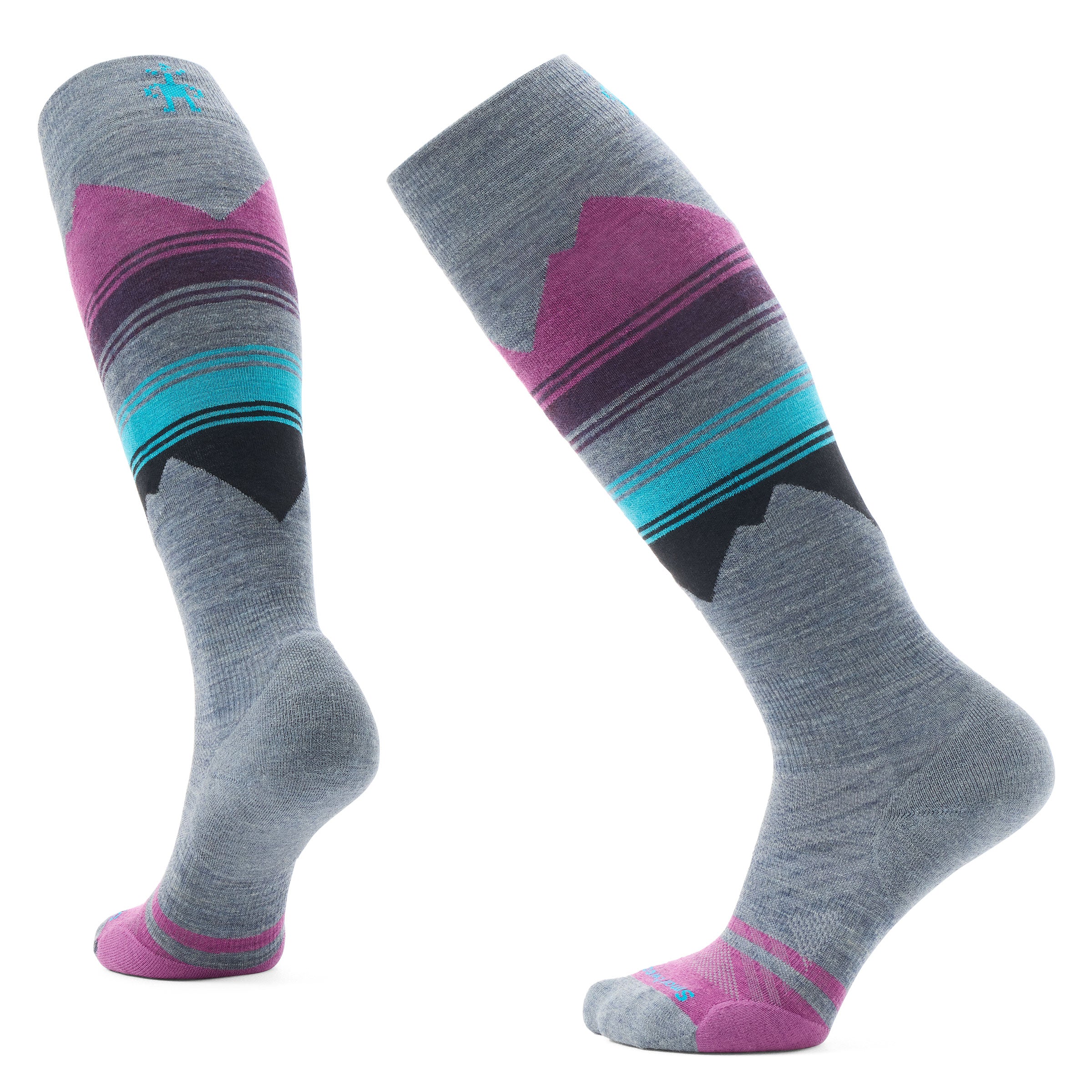 Smartwool Ski Targeted Cushion OTC Ski Sock Pattern - Womens